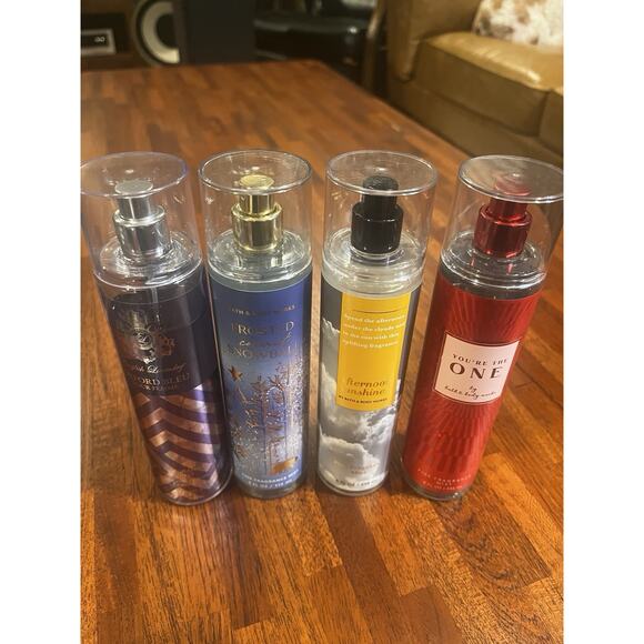 Bath & Body Works English Laundry Fine Fragrance Mist Body Spray Bundle Lot of 4 - Picture 2 of 3